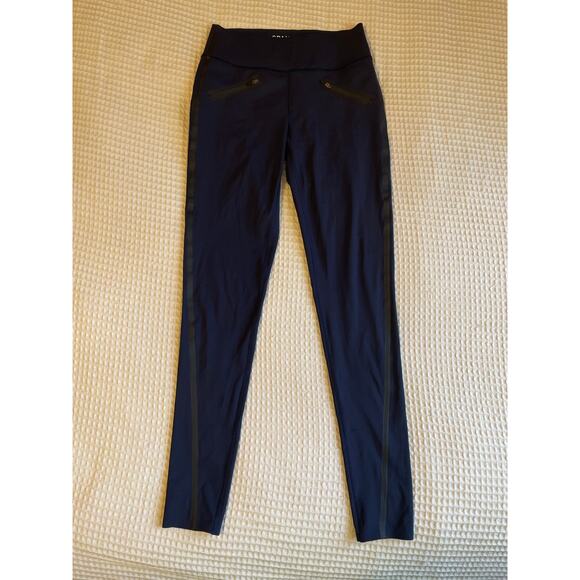 SPANX FD3715 Every Wear Tech Tape Leggings Lapis Blue Minimalist Small - Picture 13 of 14